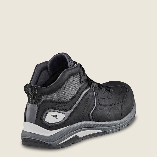 Zapatos de Trabajo Red Wing Hombre Negros/Grises - Cooltech™ Athletics - Waterproof Safety Toe - 127